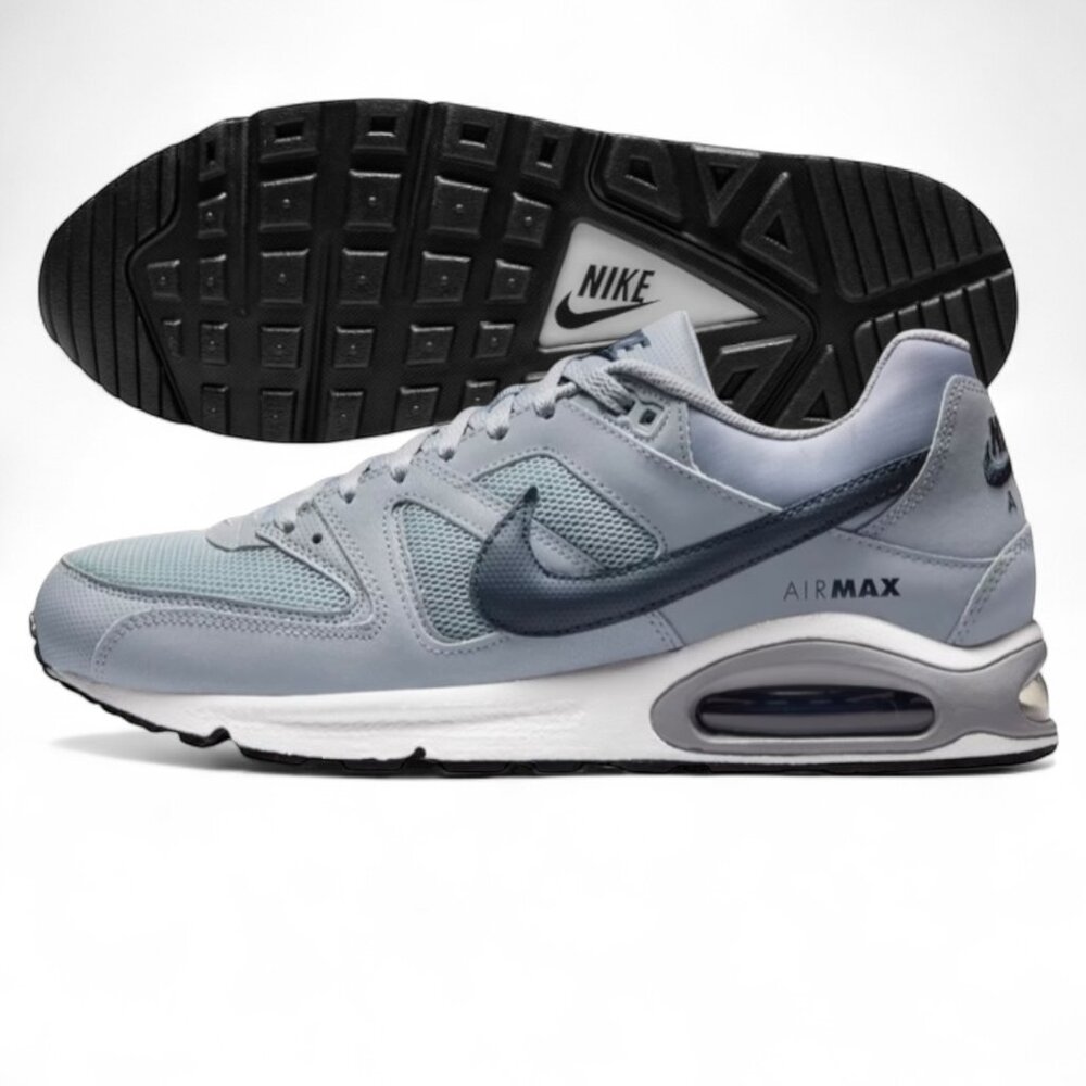Nike Air Max Command Grey/Blue Mens Lifestyle Shoes 629993 040 (NEW)
